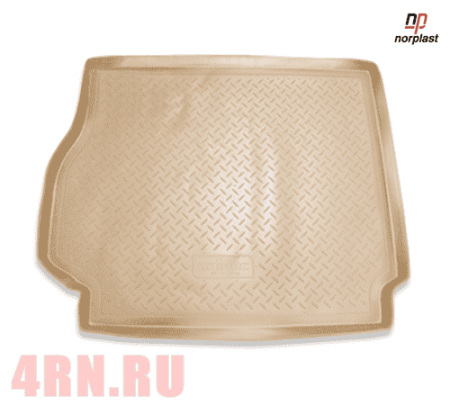 Коврик в багажник Norplast бежевый для Land Rover Range Rover Sport (2005-2013) № NPL-P-46-65-B