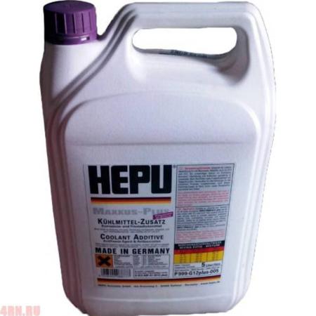 Антифриз HEPU Coolant G12 концентрат фиолетовый 5 л UNIVERSAL артикул P999-G12PLUS-005