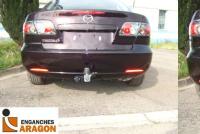 Фаркоп Aragon быстросъемный для Mazda 6 седан, хэтчбек 5дв. (искл. MPS) (2002-2007) № E4002AS