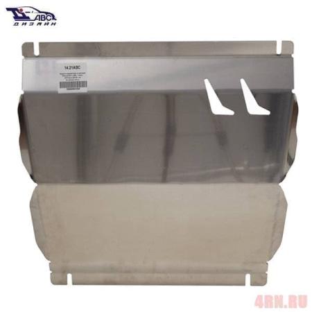 Защита радиатора и двигателя для Fiat Fullback (2016-2020) 2 части № 14.21ABC