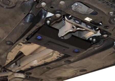 Защита заслонки системы выпуска ОГ для Volkswagen Tiguan (2017-2023) без крепежа № 1.5850.1