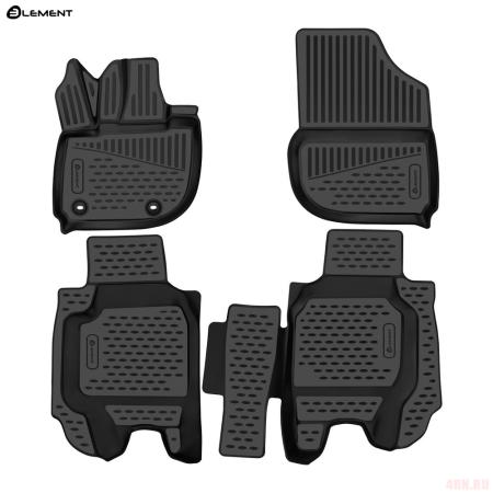 Коврики салона 3D для Honda Vezel (2021-2024) № ELEMENT3DA68662210k