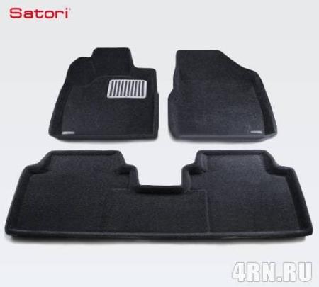 Коврики салона Satori Liner 3D Basic текстильные для Nissan Murano (2008-2015) № SI 05-00108