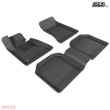 Коврики салона Sotra Liner 3D Lux серые для BMW 7-Серия E66 седан Long (2001-2008) № STR74-00007