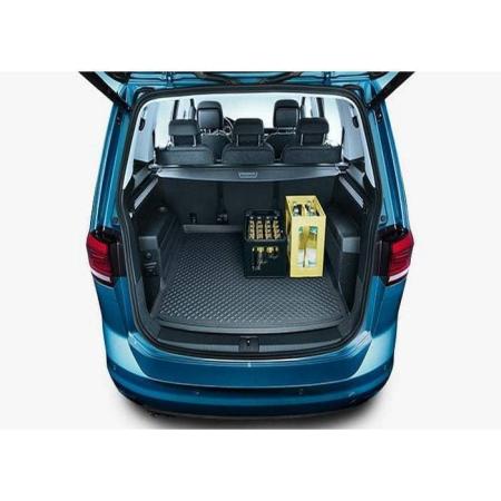 Коврик багажника оригинальный для Volkswagen Touran MQB 5 мест (2015-2024) № 5QA061160