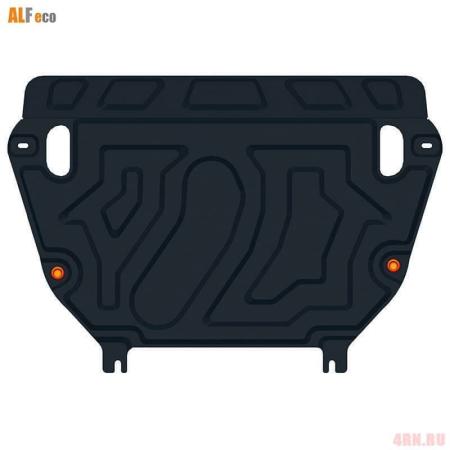 Защита двигателя и КПП для Toyota RAV4 (2006-2009) № ALF-24.66 AL 4