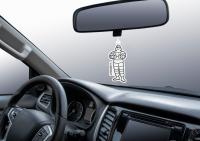 Ароматизатор воздуха MICHELIN, подвесной, картонный, 2D Classic, "горная свежесть" № 32576