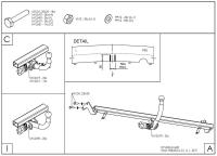 Фаркоп Galia для Hyundai ix20 (2010-2017) № H084A