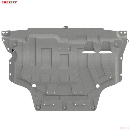 Защита картера и КПП для Volkswagen Golf 7 (2013-2019) № 26.2681 V1