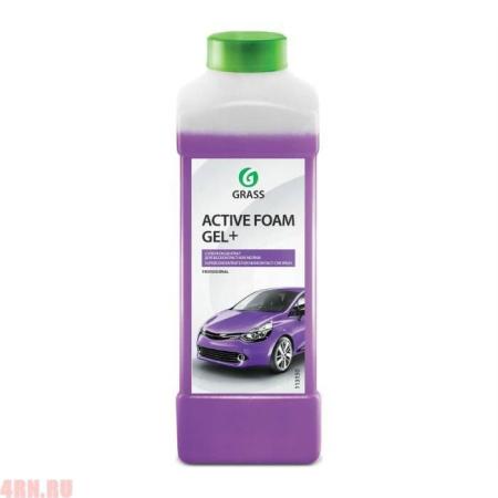 Шампунь GRASS Active Foam GEL+ для бесконтакной мойки концентрат 1л № 113180