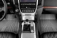 Изображение коврики в салон 3d kvest для toyota land cruiser 200 (2015-2021) серые № kvesttyt00001kg1