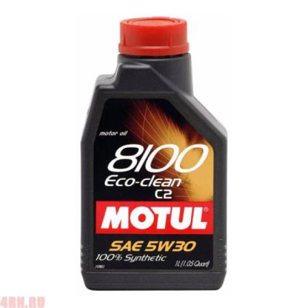 Масло Motul 8100 Eco-clean 5W30 SM/CF моторное синтетическое 1л