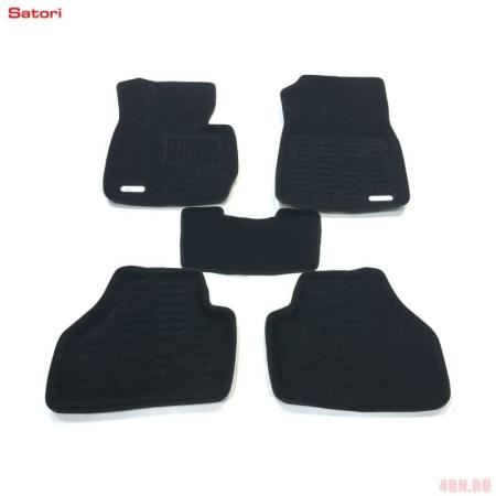 Коврики салона Satori Liner 3D Basic для BMW X3 (F25) (2011-2017) № SI 08-00238