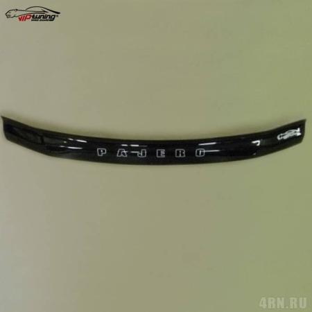 Дефлектор капота VIP-Tuning для Mitsubishi Pajero 3 (2000-2006) № MSH12VT