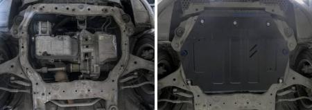 Защита двигателя и КПП для JAC S3 АКПП FWD (2014-2025) № 111.9202.1