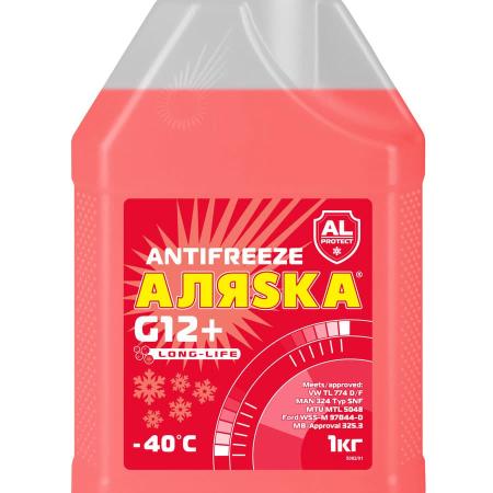 Антифриз Аляска Long Life готовый -40C красный 1кг 5082