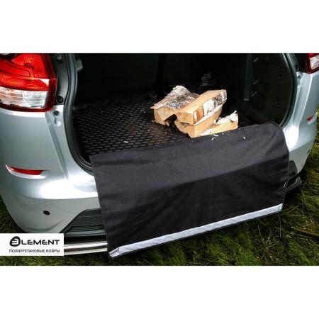 Коврик в багажник для Lexus GX (2013-2023) короткий 7 мест № ELEMENT2952B13