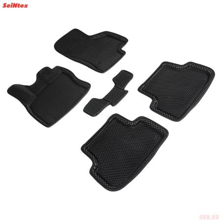 Коврики салона Eva 3D "ромб" для Seat Leon (2013-2020) № 95356