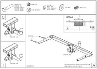 Фаркоп Galia для Skoda Octavia A7 седан, универсал (2013-2020) № S105A