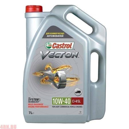 Масло CASTROL Vecton 10W40 моторное полусинтетическое 7л