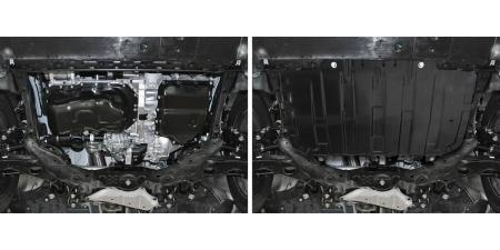 Защита картера и КПП для Mazda CX-5 (2011-2016) № AM.3825.1