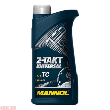 Масло MANNOL 2-TAKT UNIVERSAL минеральное 2T 1л артикул 1408