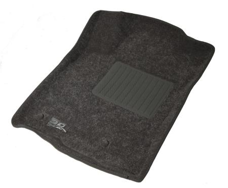 Коврики салона Sotra Liner 3D Lux серые для Toyota Land Cruiser Prado 150 (2012-2025) 3 ряда № ST 74-00568