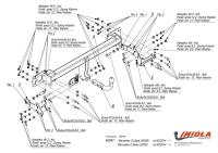 Фаркоп Imiola для Mercedes C-Class (W205/S205) седан, универсал (2014-2021) № M.047