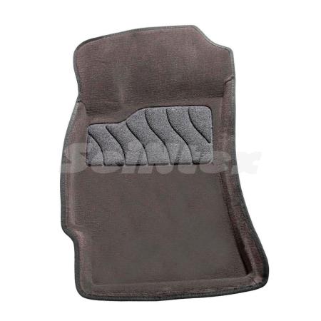 Коврики салона 3D текстильные для Subaru Forester (2008-2012) бежевые № 84757