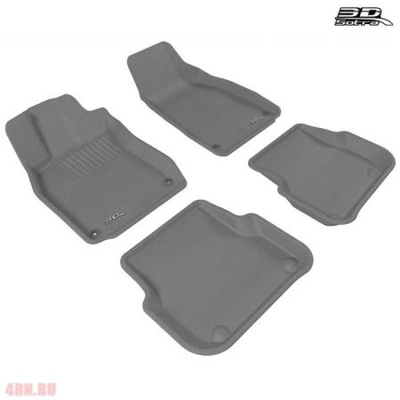 Коврики салона Sotra Liner 3D Lux серые для Audi A6 (2005-2008) № ST 74-00291