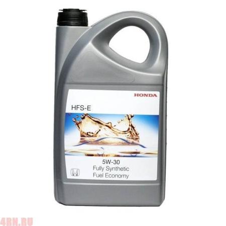 Масло HONDA HFS-E SN 5W30 SN моторное 5л 5W30 синт. HFS-E SN