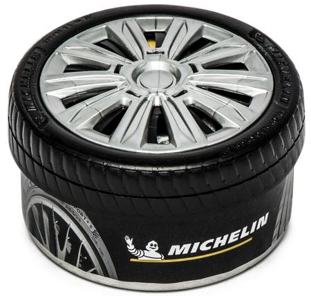 Ароматизатор воздуха MICHELIN, банка в форме шины 48 гр. (30 мл.) "сосна" № 87831