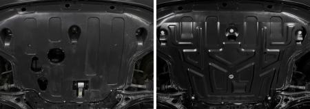 Защита картера и КПП для Hyundai Creta (2016-2020) № AM.2366.1