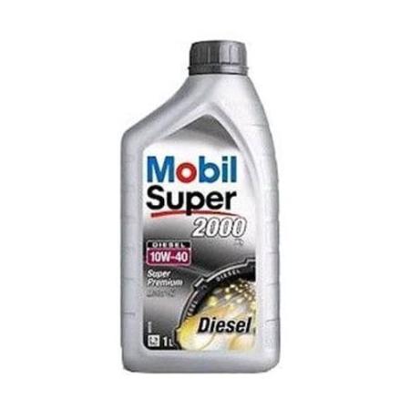 Масло моторное 10W40 MOBIL 1л полусинтетика SUPER 2000 X1 Diesel