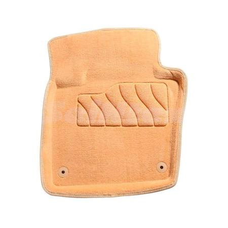 Коврики салона 3D текстильные для Volkswagen Tiguan (2010-2016) бежевые № 84779