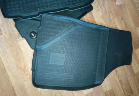 Коврики салона оригинальные для Toyota Highlander (2014-2019) № PZ4N1-20350-RJ