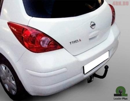 Фаркоп Лидер Плюс для Nissan Tiida (C11) хэтчбек (2007-2014) № N114-A