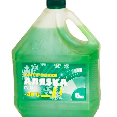 Антифриз Аляска Long Life готовый -40C зеленый 5кг 5086