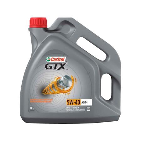 Масло моторное Castrol GTX 5W40 синтетическое 4л артикул 15B9F5