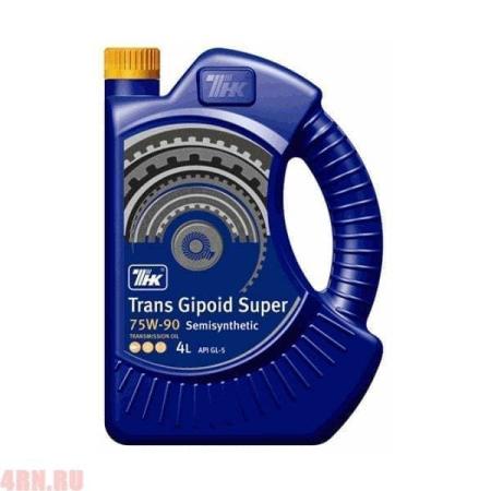 Масло ТНК TRANS GIPOID SUPER 75W-90 GL-5 транс п/с (4л)