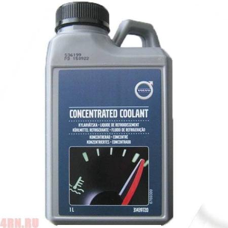 Антифриз VOLVO Coolant готовый синий 1 л артикул 31439723