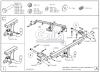 Фаркоп Galia для Mercedes C-Class (W203/S203) седан, универсал (2000-2007) № M097A