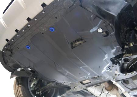 Защита двигателя и КПП для Volkswagen Caddy (2015-2020) № 111.5855.1