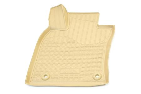 Коврики салона Norplast 3D для Toyota Camry (XV70) (2017-2024) бежевые № NPA11-C88-100-B
