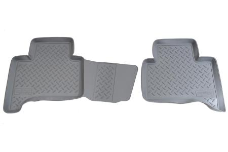 Коврики салона Norplast для Toyota Land Cruiser Prado 120 (2002-2009) серые № NPL-Po-88-40-G