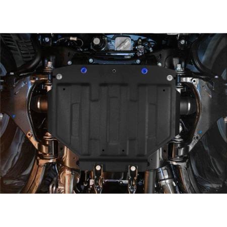 Защита картера для Lexus LX450d (2015-2021) 2 части № 111.05714.3