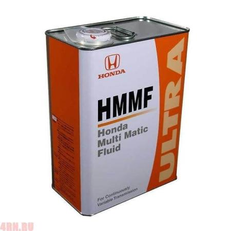 Масло трансмиссионное HONDA HMMF 4л HONDA HMMF 4L для Вариаторной КПП артикул 08260-99904