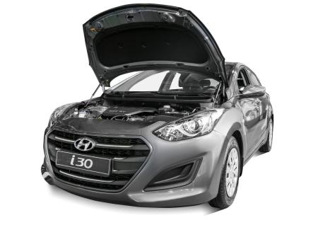 упоры капота для hyundai i30 (2011-2017) 2 шт. № uhyi30012