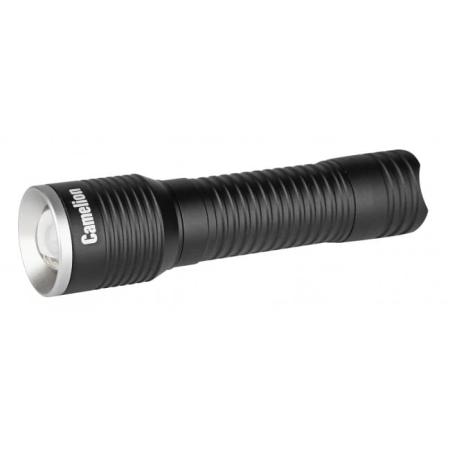 Фонарь Camelion , черный, LED XPE, ZOOM, 3 реж 3XLR03 в комплекте, алюминии, блистер LED5138