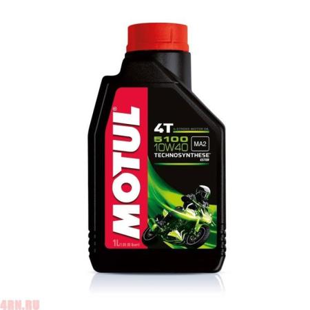 Масло Motul 5100 полусинтетическое 10W40 4T 1л